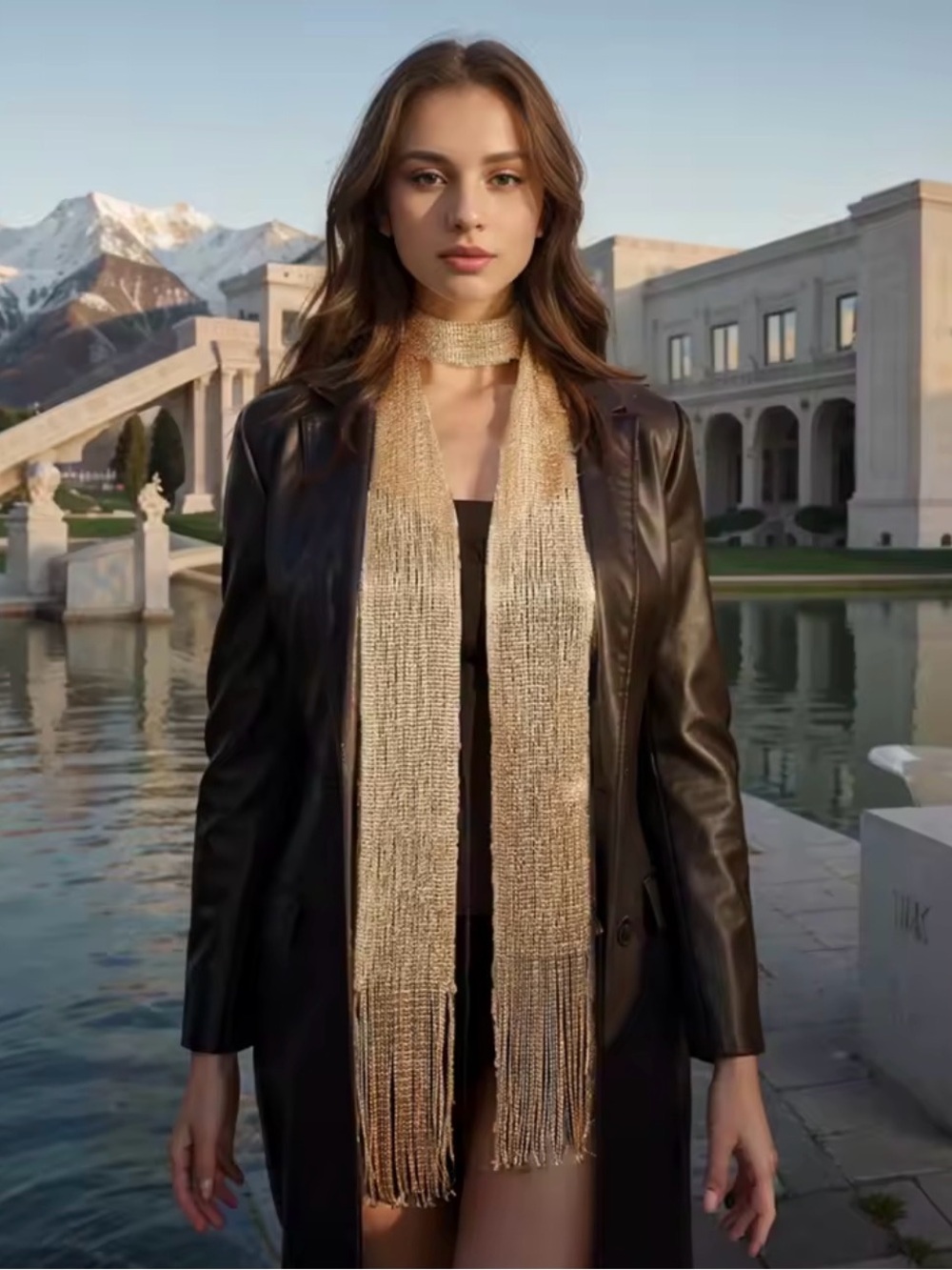 Gold Scarf Accessories for all styles